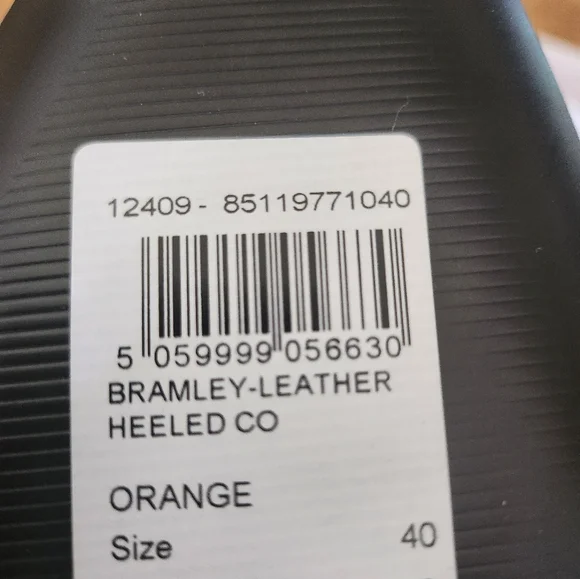 Reiss Women's Red Orange Bramley Stiletto 40 NWT - Picture 12 of 12